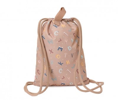 Mochila Saco Impermeável Funny Letters Personalizada