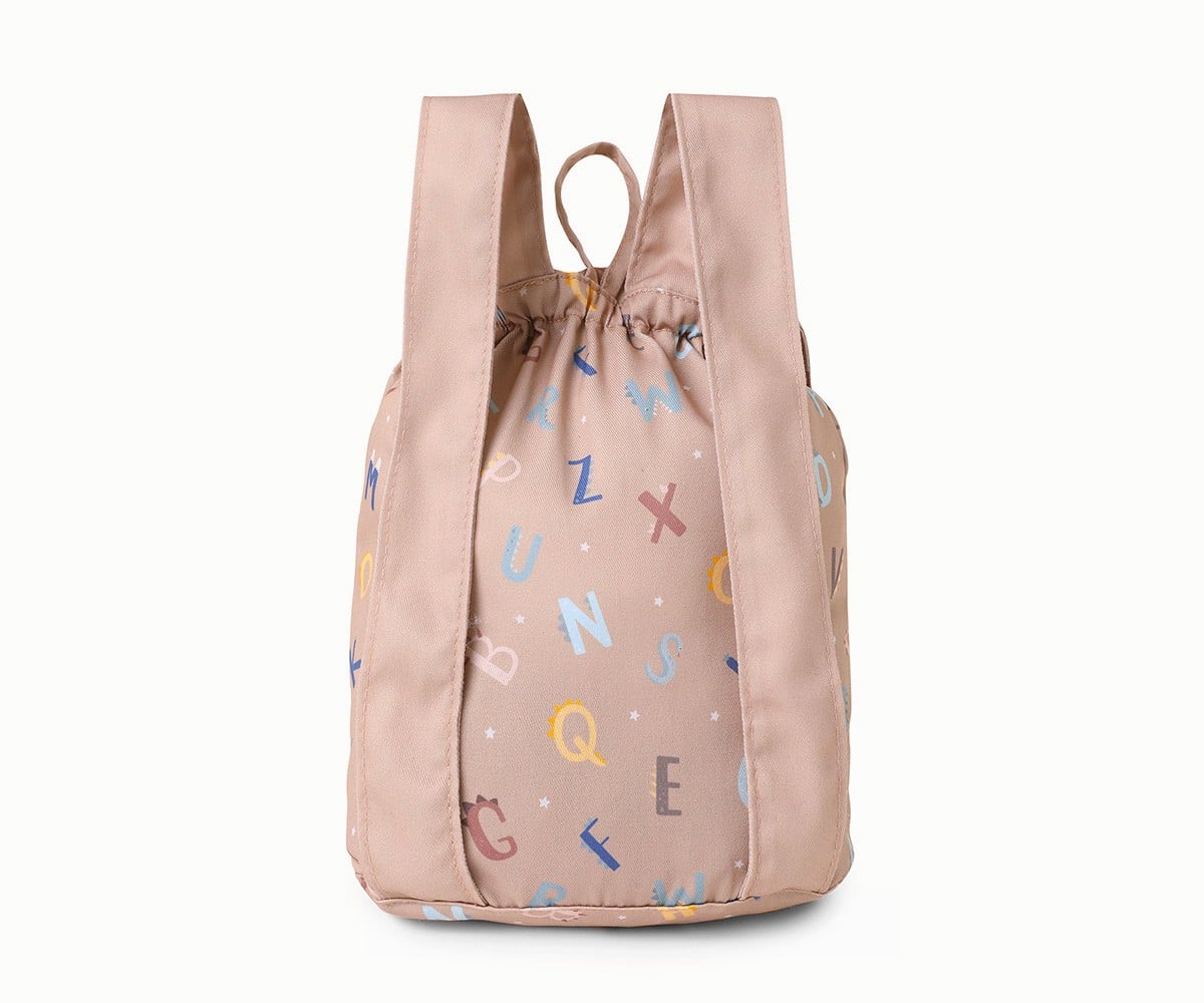 Zaino Piccolo Tela Tutete Funny Letters Personalizzabile