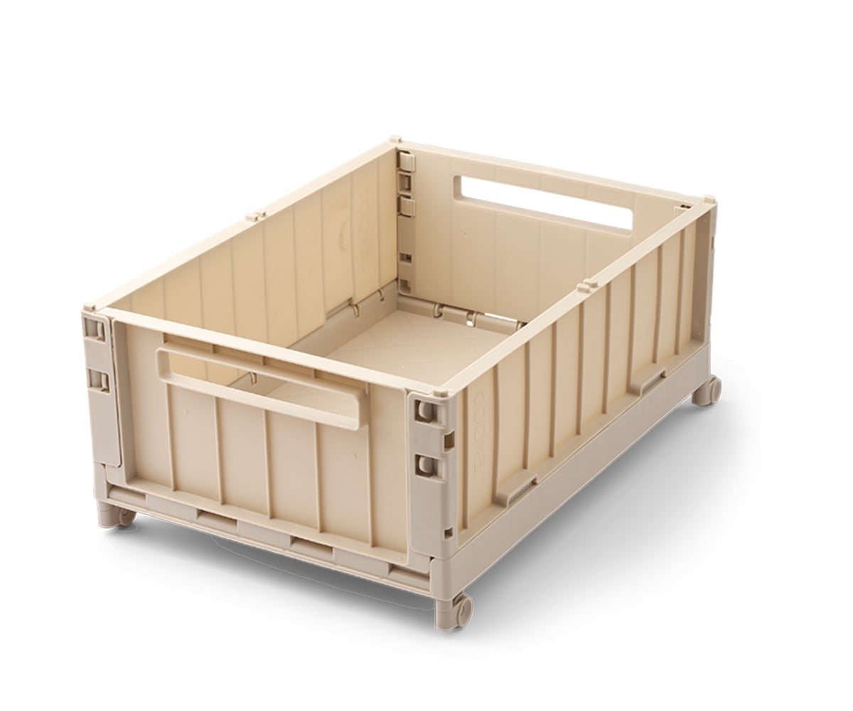 Grande Caisse de Rangement Weston avec Roulettes Sandy