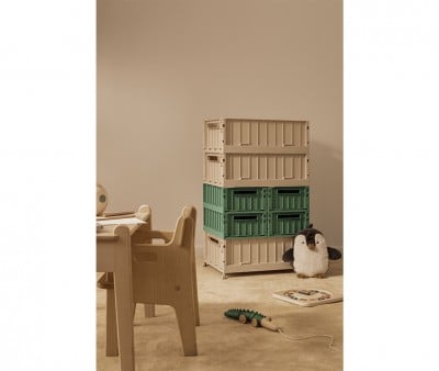 Grande Caisse de Rangement Weston avec Roulettes Sandy