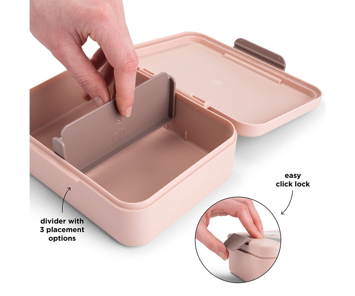 Lunch Box con Divisorio Tiny Farm Powder