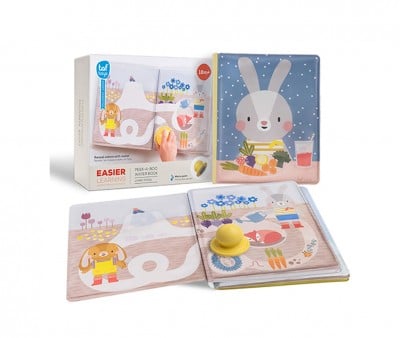 Livro mágico de água para colorir Peek A Boo 