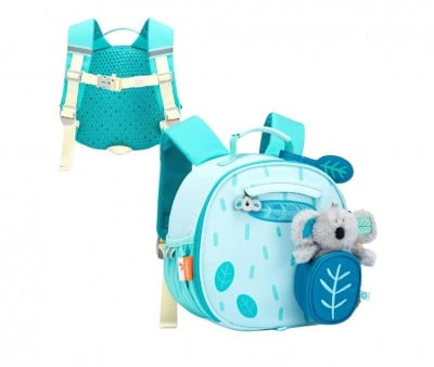 Sac à Dos Maternelle avec Porte-Monnaie et Koala en Peluche
