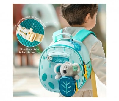 Sac à Dos Maternelle avec Porte-Monnaie et Koala en Peluche
