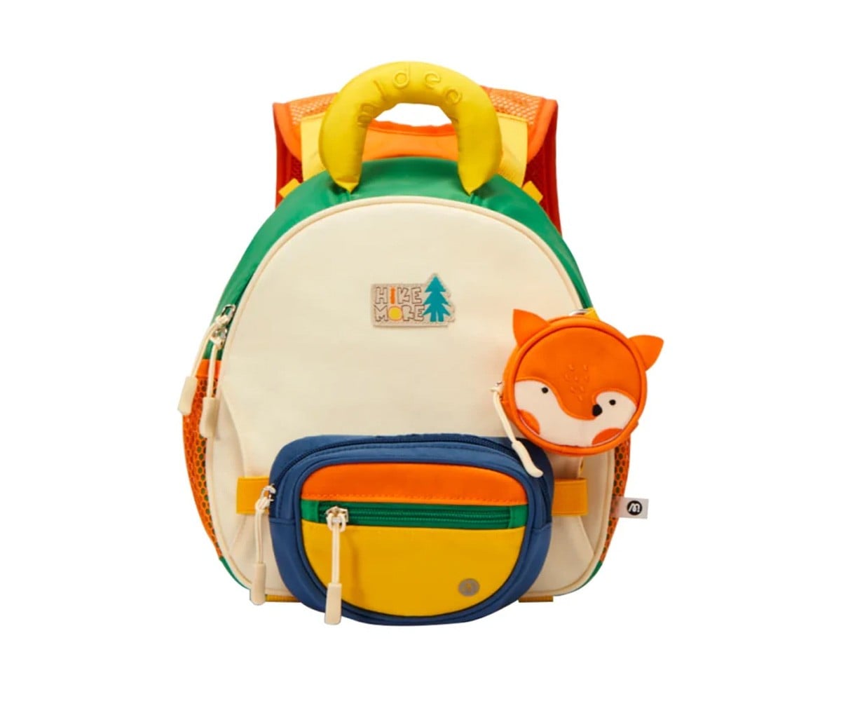 Sac à Dos Maternelle avec Sac Banane et Porte-Monnaie Renard