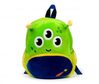 Zainetto Peluche Alien Space Cadet Personalizzabile