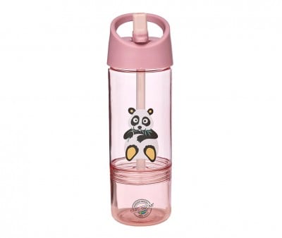 Botella Tritán 2 en 1 Pink Panda