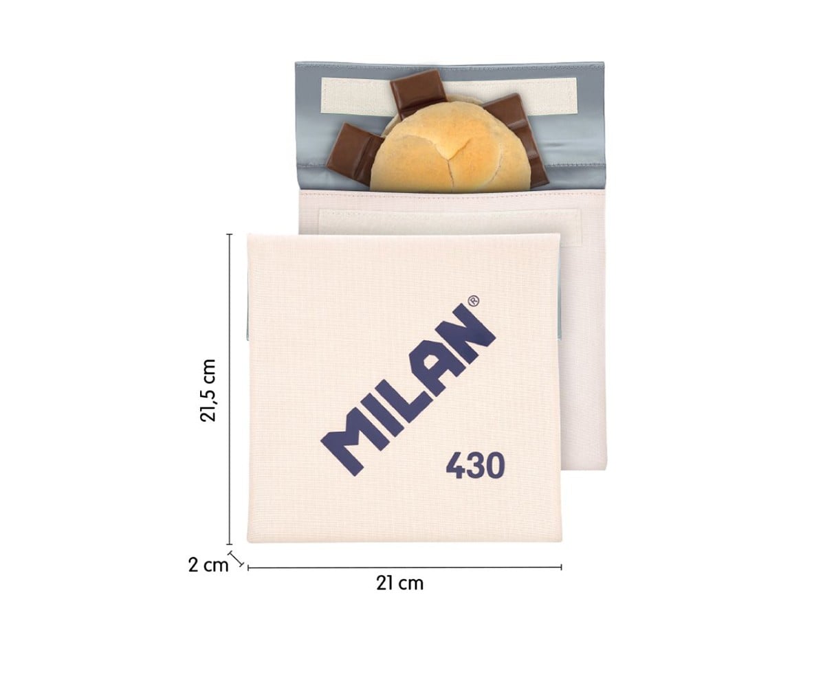 Busta Portasnack Isotermica Beige Collezione 430 Milan Since 1918
