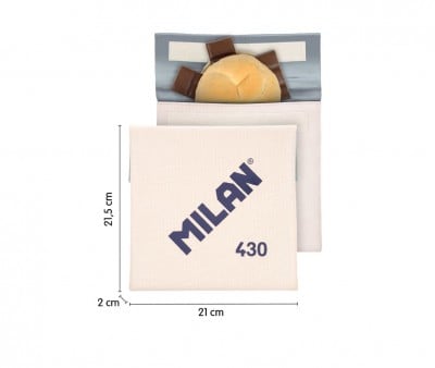Busta Portasnack Isotermica Beige Collezione 430 Milan Since 1918