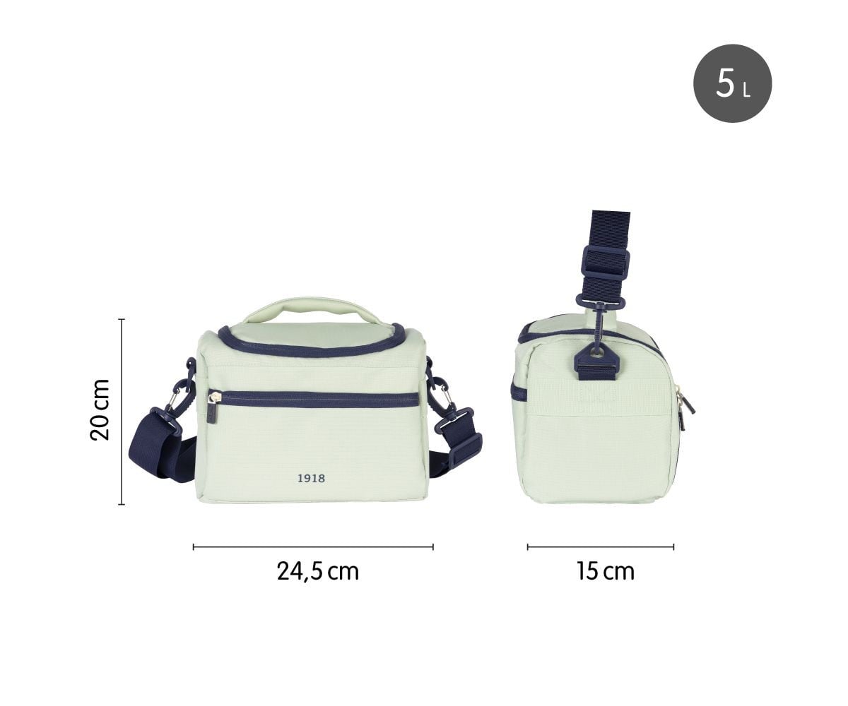 Bolsa térmica 5L 430 Since 1918 Collection Customizable Green