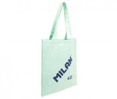Tote Bag Verde Personalizzabile Collezione 430 Milan Since 1918