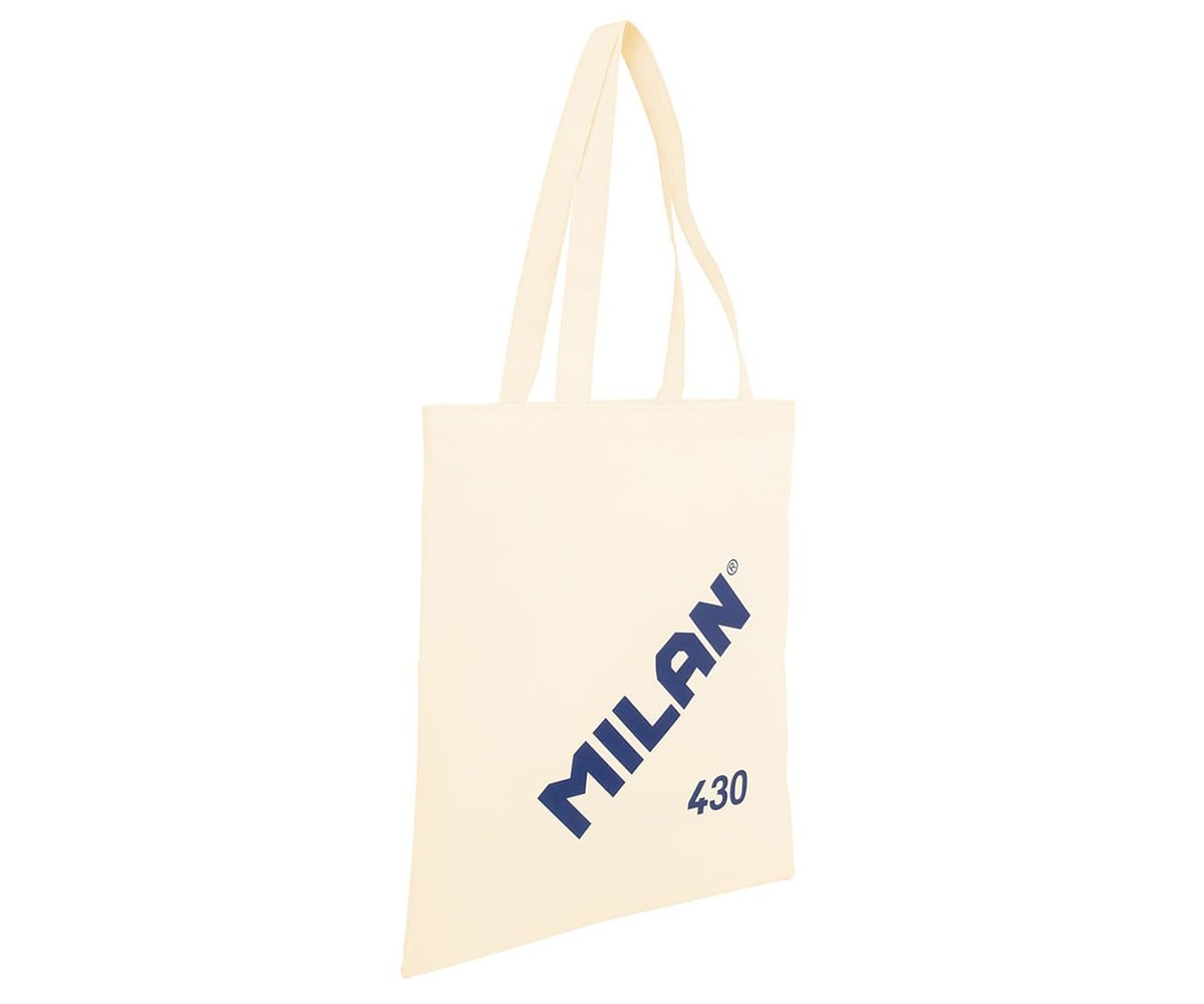 Tote Bag Beige Personalizzabile Collezione 430 Milan Since 1918