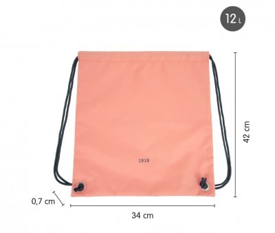 Mochila Saco personalizável 430 Since 1918 Collection Pink