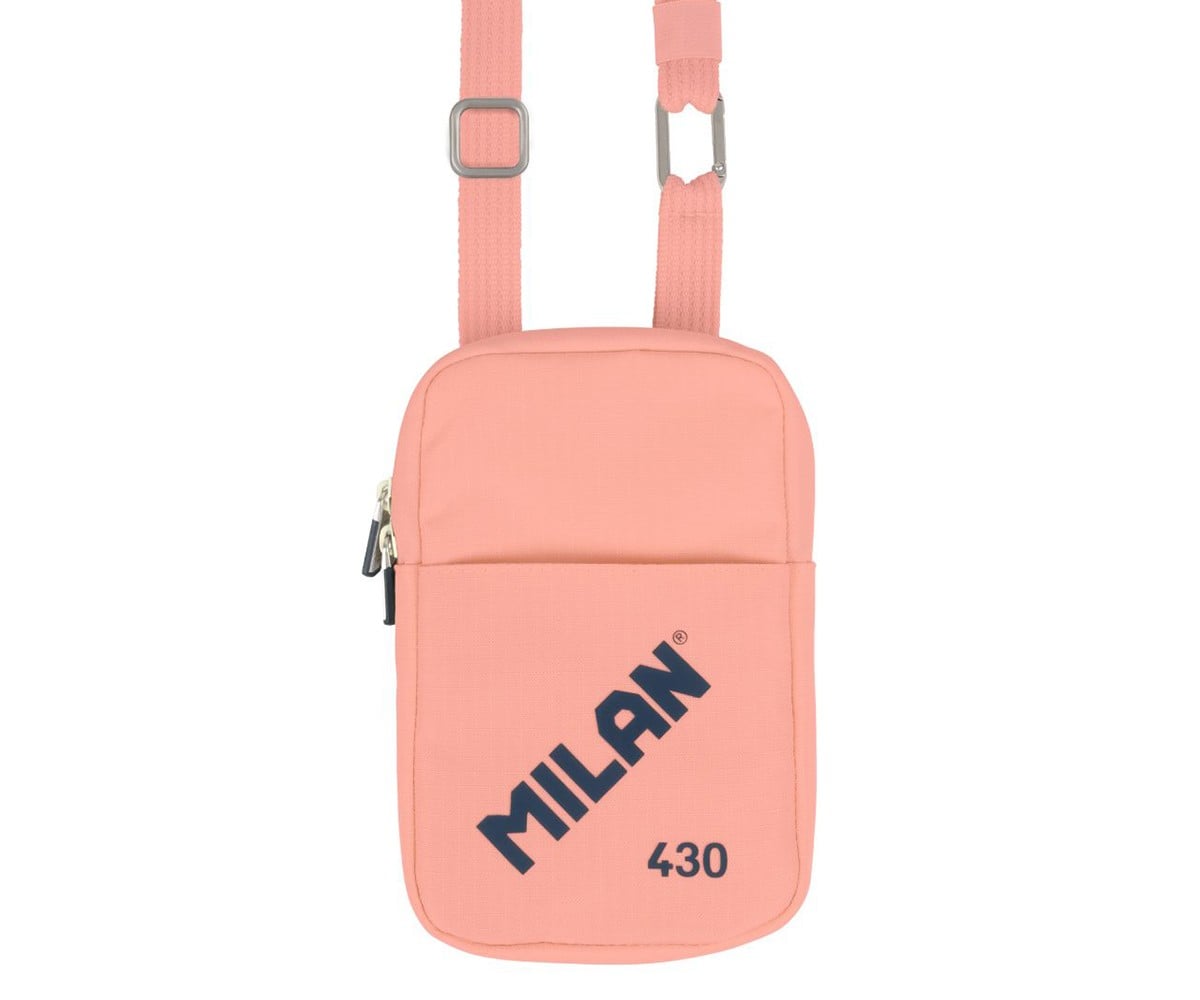 Bolsa de ombro pequena da coleção 430 Since 1918 rosa