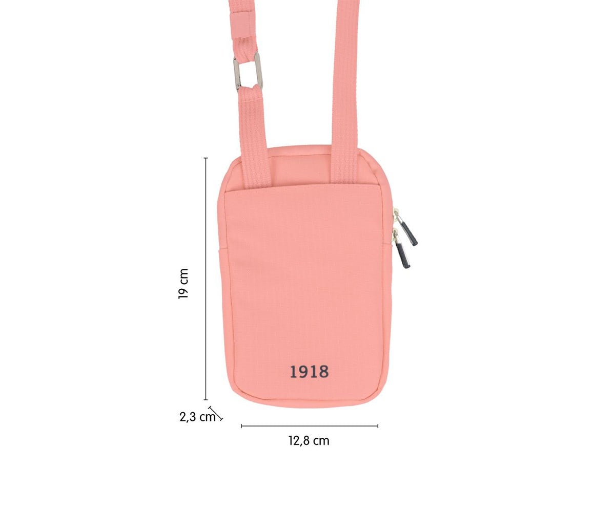 Bolsa de ombro pequena da coleção 430 Since 1918 rosa