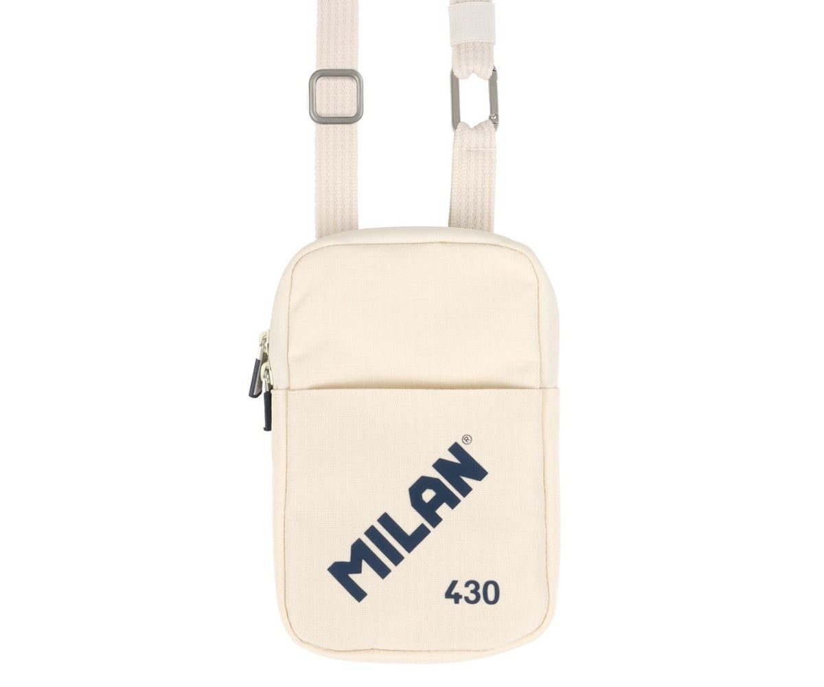 Borsa Piccola Bandoliera Beige Collezione 430 Milan Since 1918