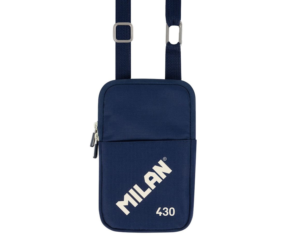 Bolsa de ombro pequena 430 Since 1918 Collection Navy Blue