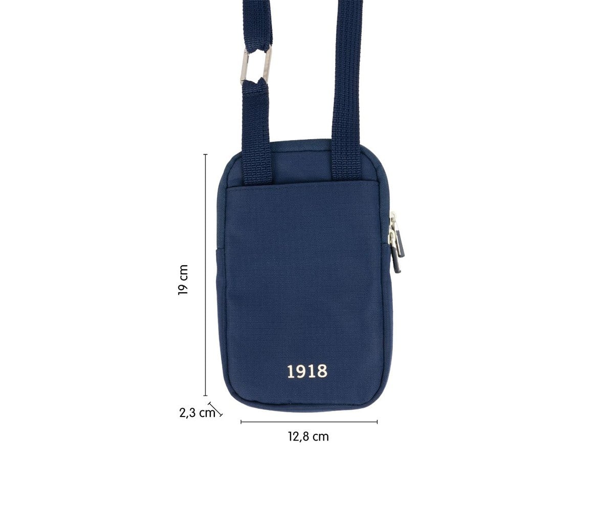 Bolsa de ombro pequena 430 Since 1918 Collection Navy Blue
