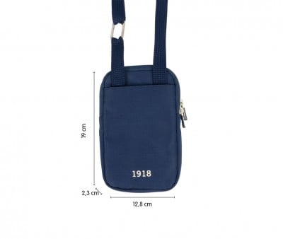 Bolsa de ombro pequena 430 Since 1918 Collection Navy Blue