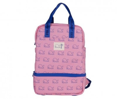Mochila infantil com compartimento Térmico Rosa Collection 460 Since 1918 