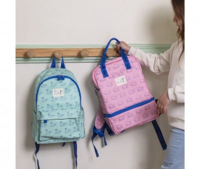 Mochila infantil com compartimento Térmico Rosa Collection 460 Since 1918