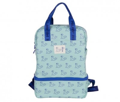 Mochila infantil com compartimento Térmico Verde Collection 460 Since 1918 