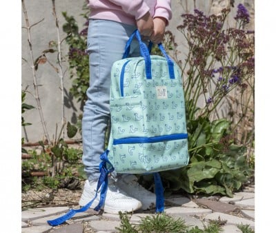 Sac à Dos Maternelle avec Compartiment Isotherme Vert Collection 460 Since 1918