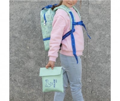 Sac à Dos Maternelle avec Compartiment Isotherme Vert Collection 460 Since 1918