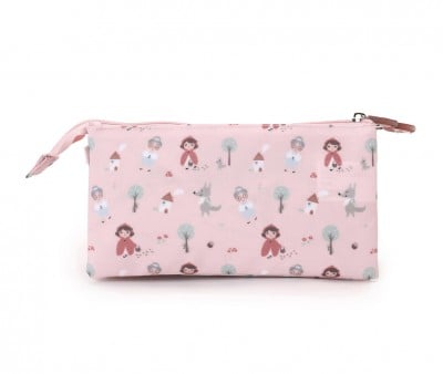 Trousse à 3 Compartiments Little Red Personnalisable