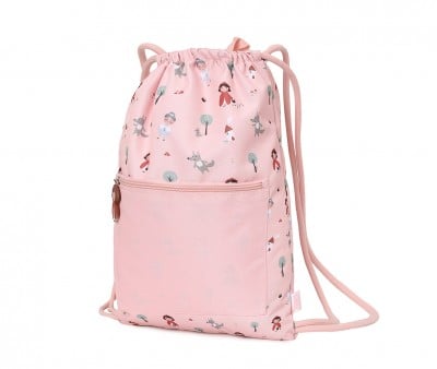 Personalized Waterproof Drawstring Backpack Little Red