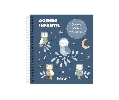 Diário de berçário personalizável pequeno da Magical Forest