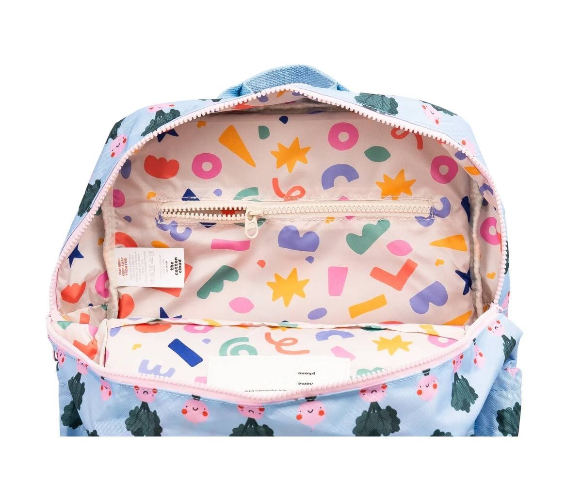 Mochila infantil personalizável Veggie Pals