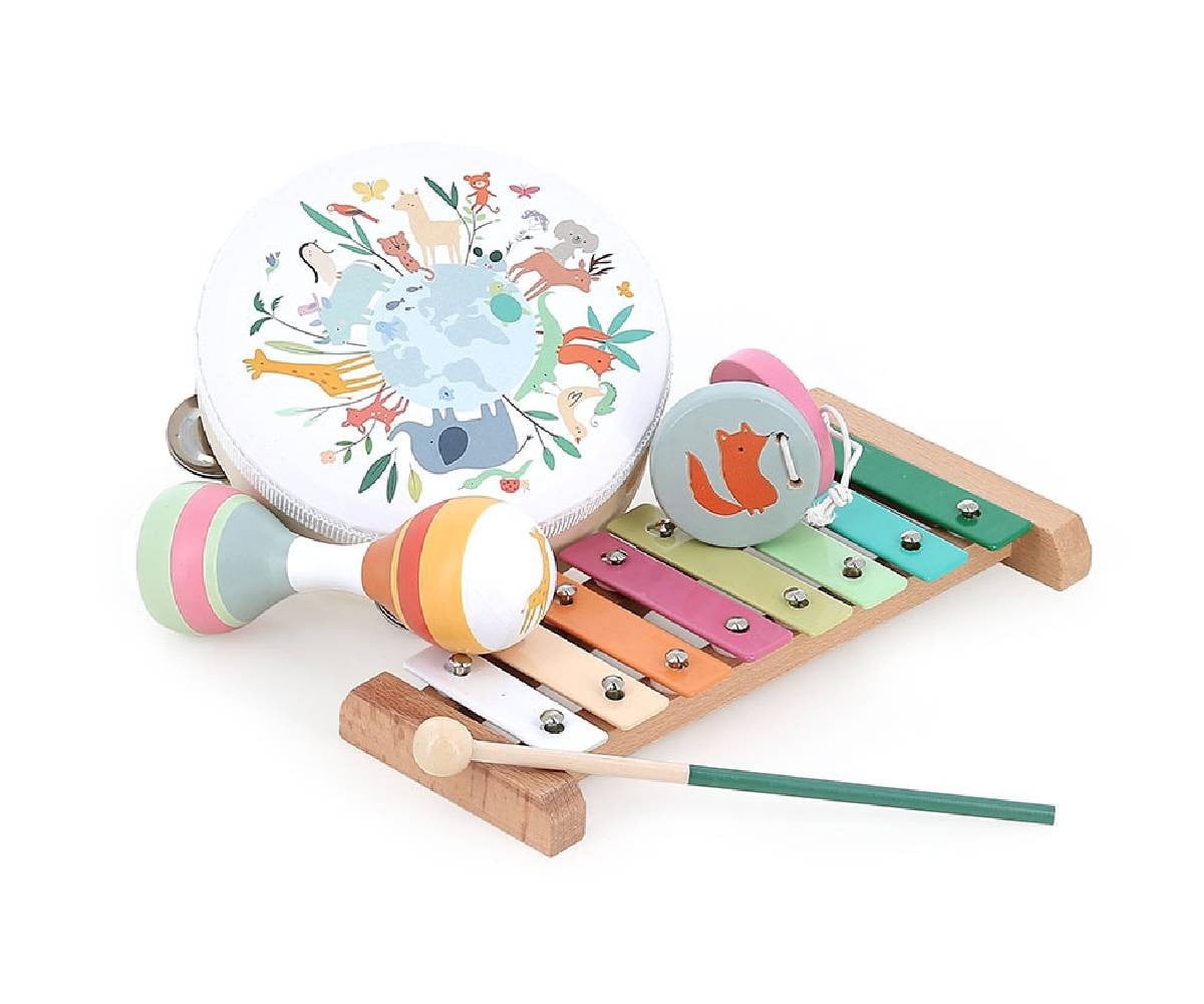 Conjunto de percussão ?Animais do Mundo?