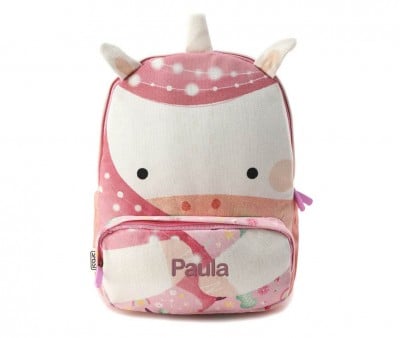 Mochila Grande Personalizable Unicornio