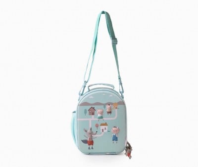 Sac à Goûter Isotherme 3D The Three Little Pigs