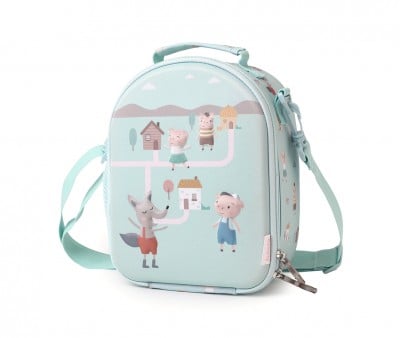 Sac à Goûter Isotherme 3D The Three Little Pigs