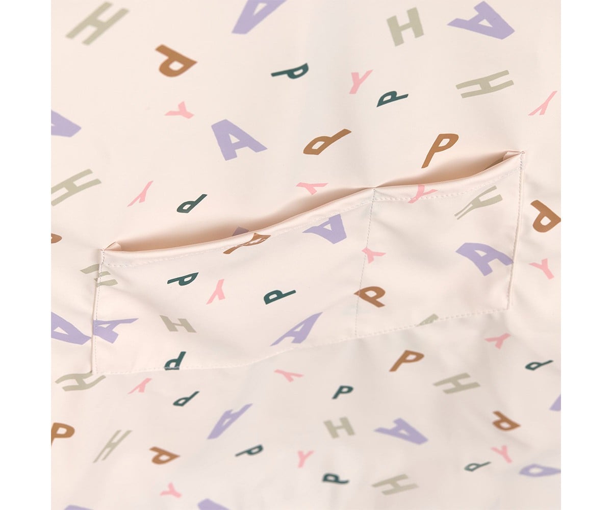 Blouse de Peinture Scolaire Happy Fruits Pastel Lilac