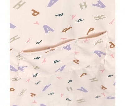 Blouse de Peinture Scolaire Happy Fruits Pastel Lilac