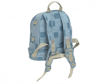 Mochila Infantil Mini Pattern Party Blue / Green