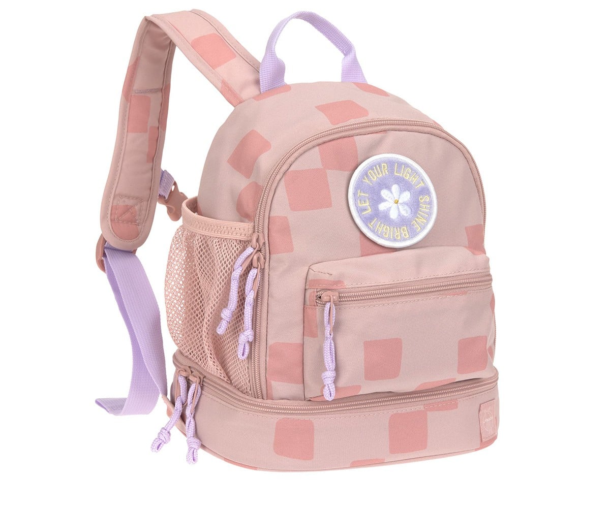 Sac à Dos Maternelle Mini Pattern Party Rose/Lilac