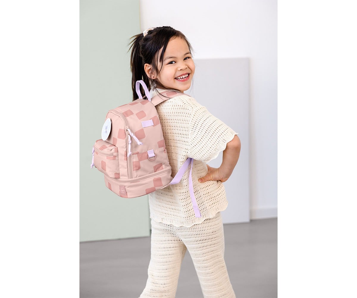 Sac à Dos Maternelle Mini Pattern Party Rose/Lilac
