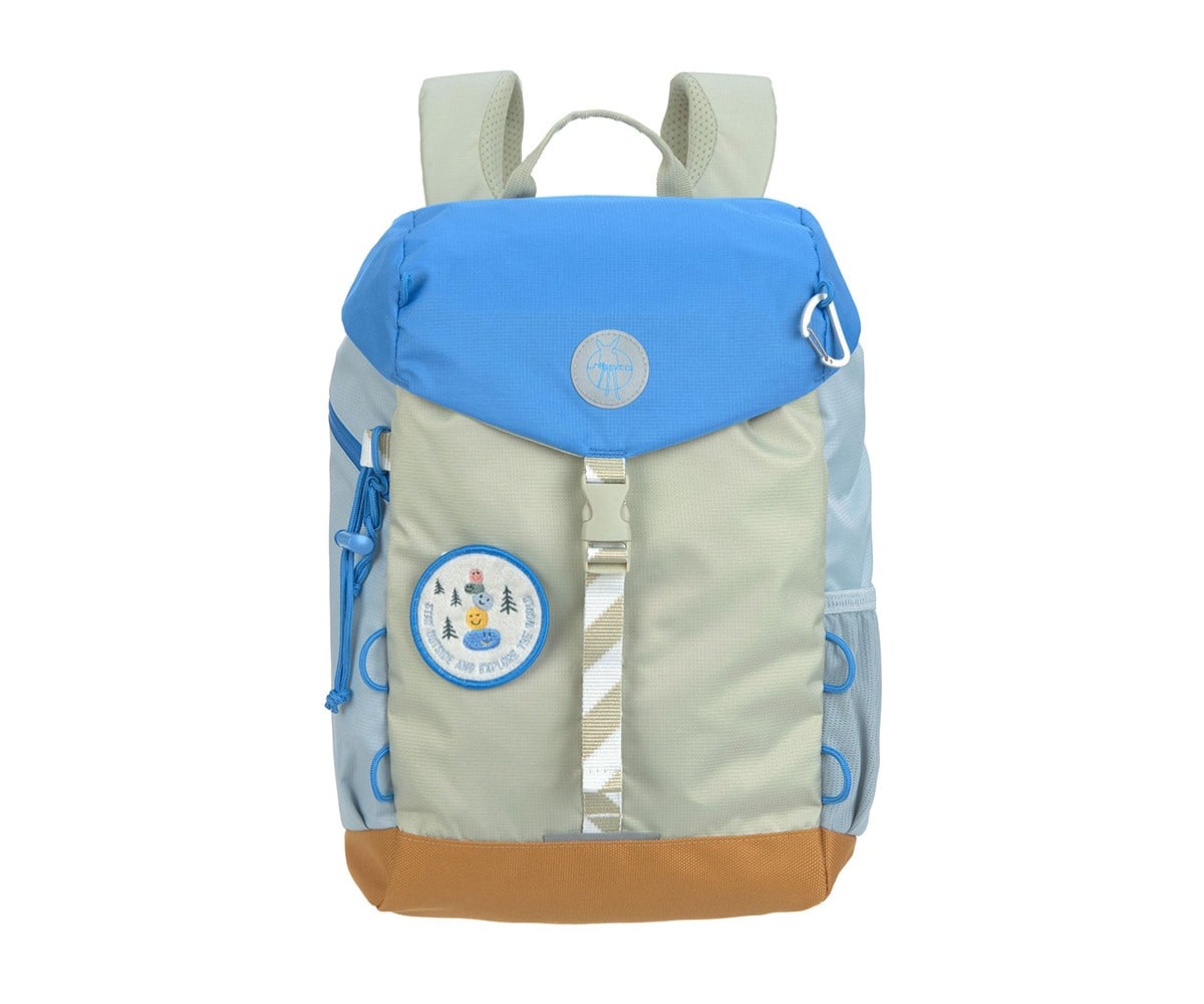 Mochila Grande Outdoor Sunny Explorer Green / Blue