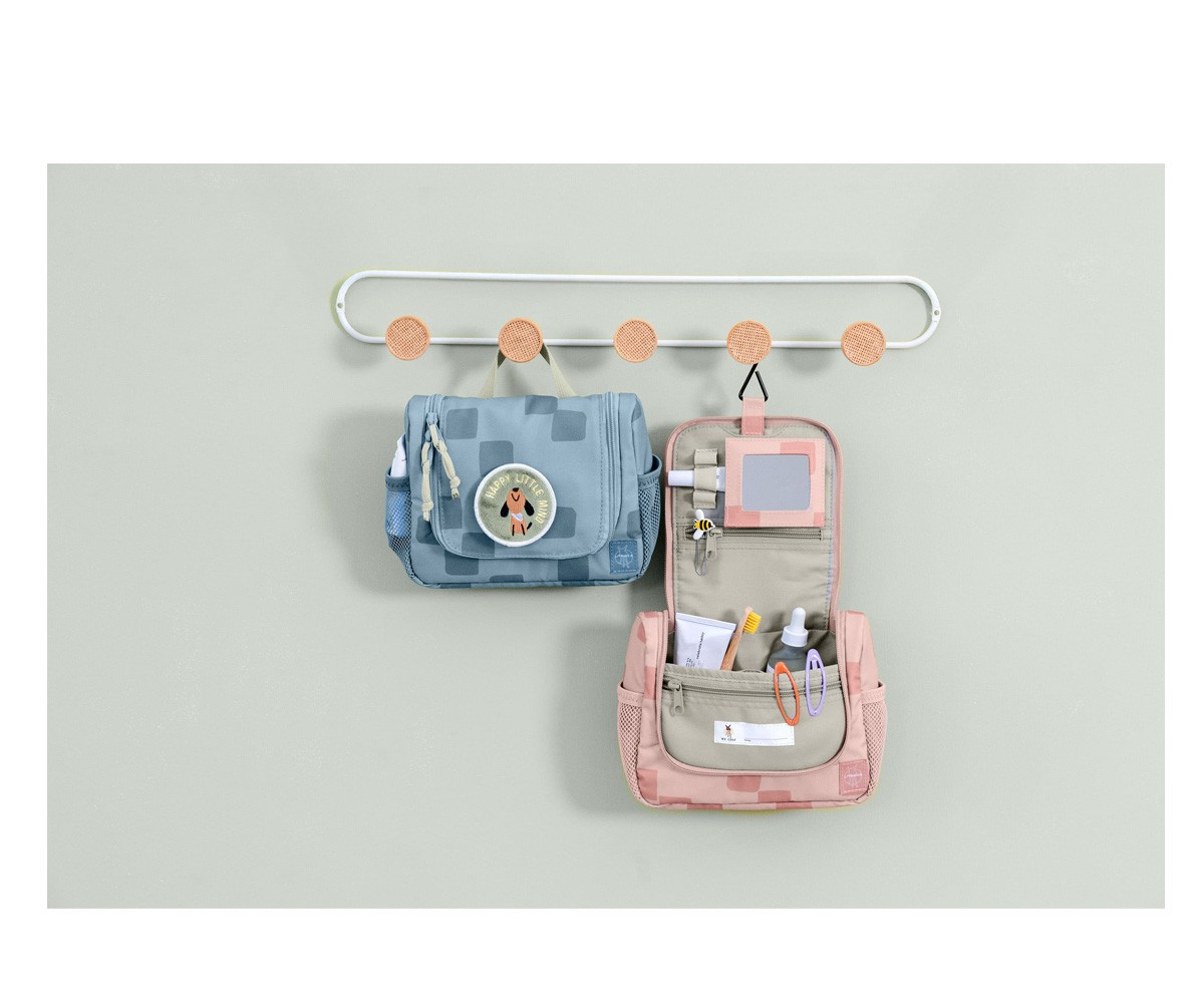 Trousse de Toilette Mini Adventure Pattern Party Blue/Green