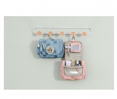 Trousse de Toilette Mini Adventure Pattern Party Blue/Green