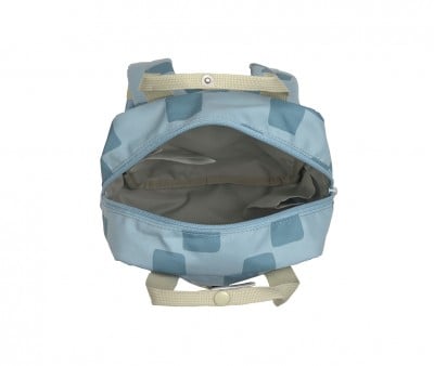 Sac à Dos Square Pattern Party Blue/Green Personnalisable