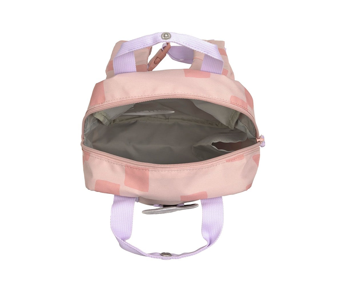Sac à Dos Square Pattern Party Rose/Lilac Personnalisable