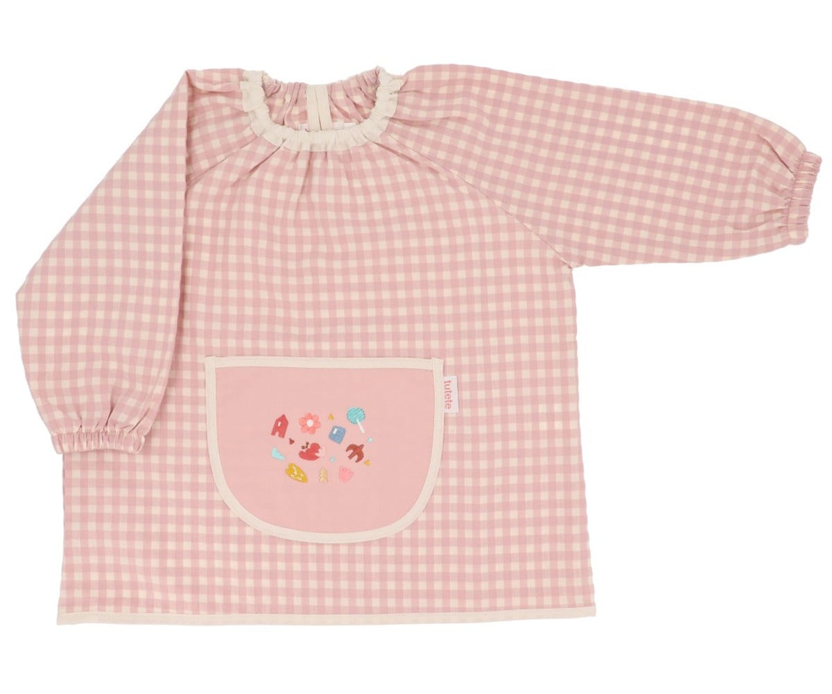 Tablier Lola avec Poche Centrale Geometric Nature Personnalisable