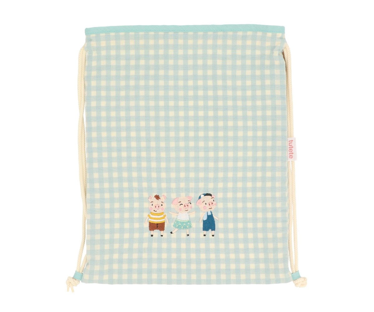 Mochila Personalizável Vichy The Three Little Pigs