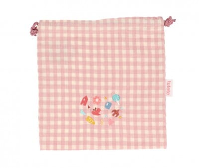 Sacca Merenda Vichy Geometric Nature Personalizzabile
