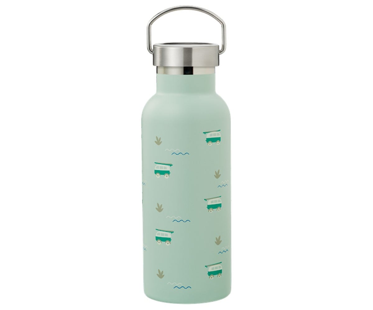 Bottiglia Termica con Tappo+Beccuccio Surf Azzurro 500ml